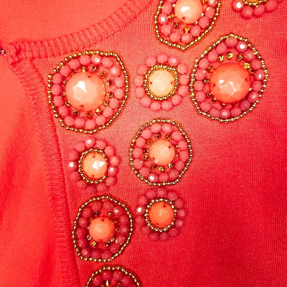 INC Beaded Cardigan - Picture 4 of 5